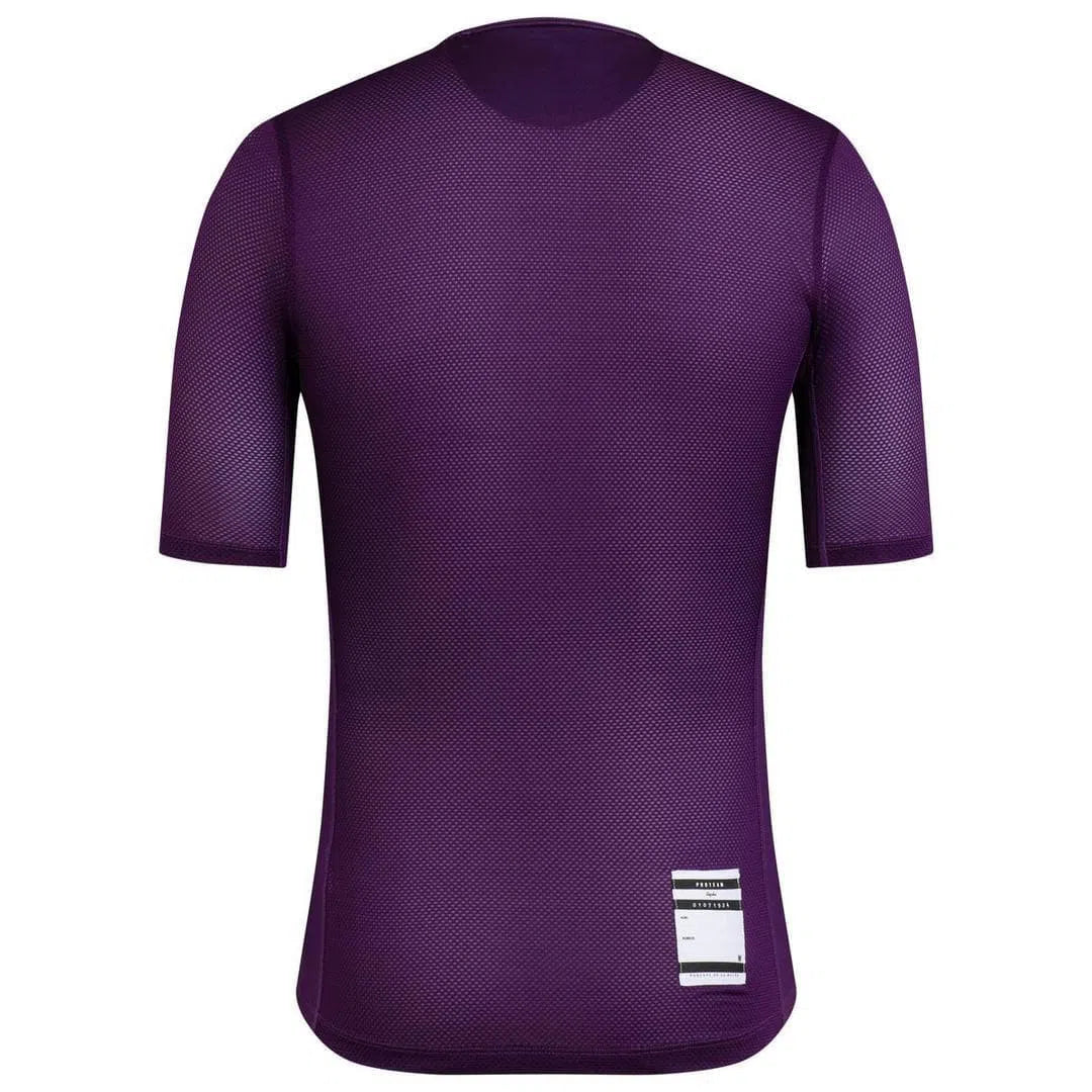 RAPHA Pro Team Base Layer Short Sleeve - BBC Purple-Velodrom