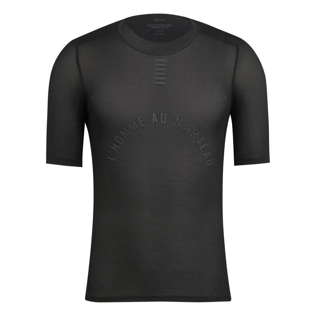 RAPHA Pro Team Base Layer Short Sleeve - Black-Velodrom