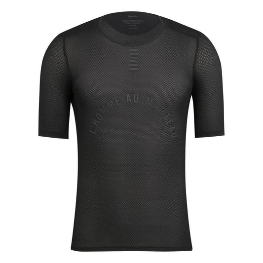 RAPHA Pro Team Base Layer Short Sleeve - Black-Velodrom