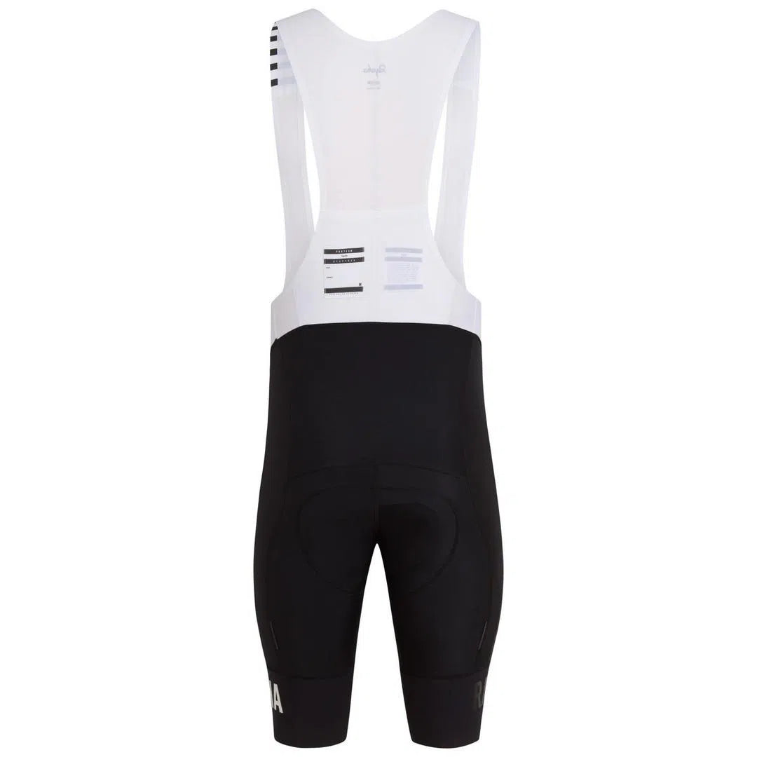 RAPHA Pro Team Bib Shorts II Long - BLW Black/White-Velodrom