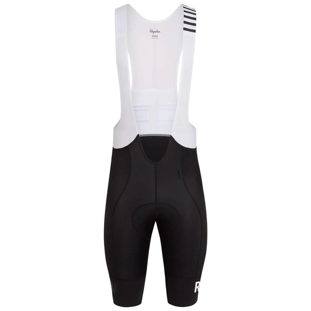 RAPHA Pro Team Bib Shorts II Long - BLW Black/White Default Rapha 