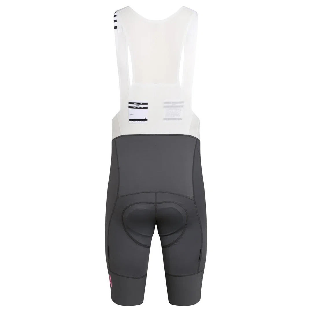 RAPHA Pro Team Bib Shorts II Long - CBN Carbon Grey-Velodrom