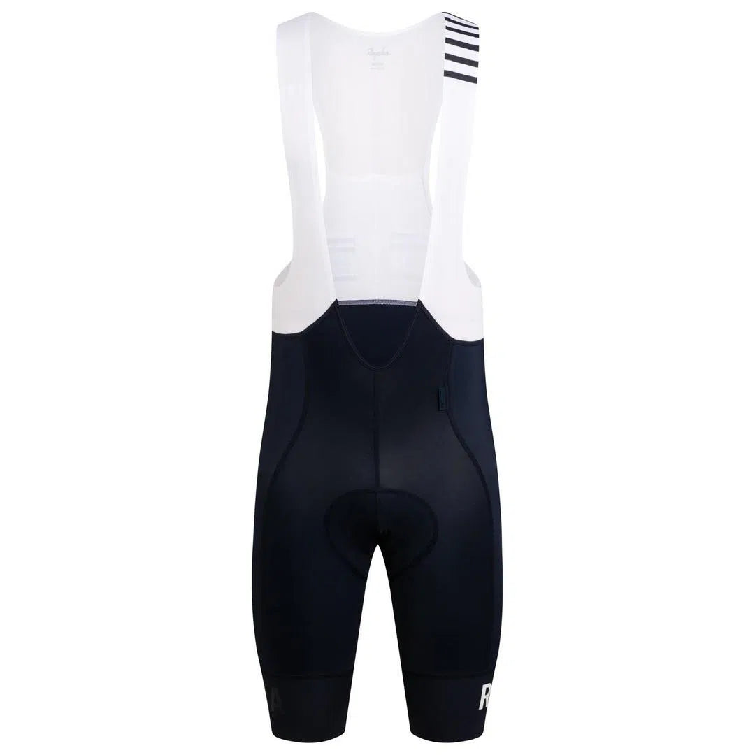 RAPHA Pro Team Bib Shorts II Long - DNW Dark Navy/White-Velodrom