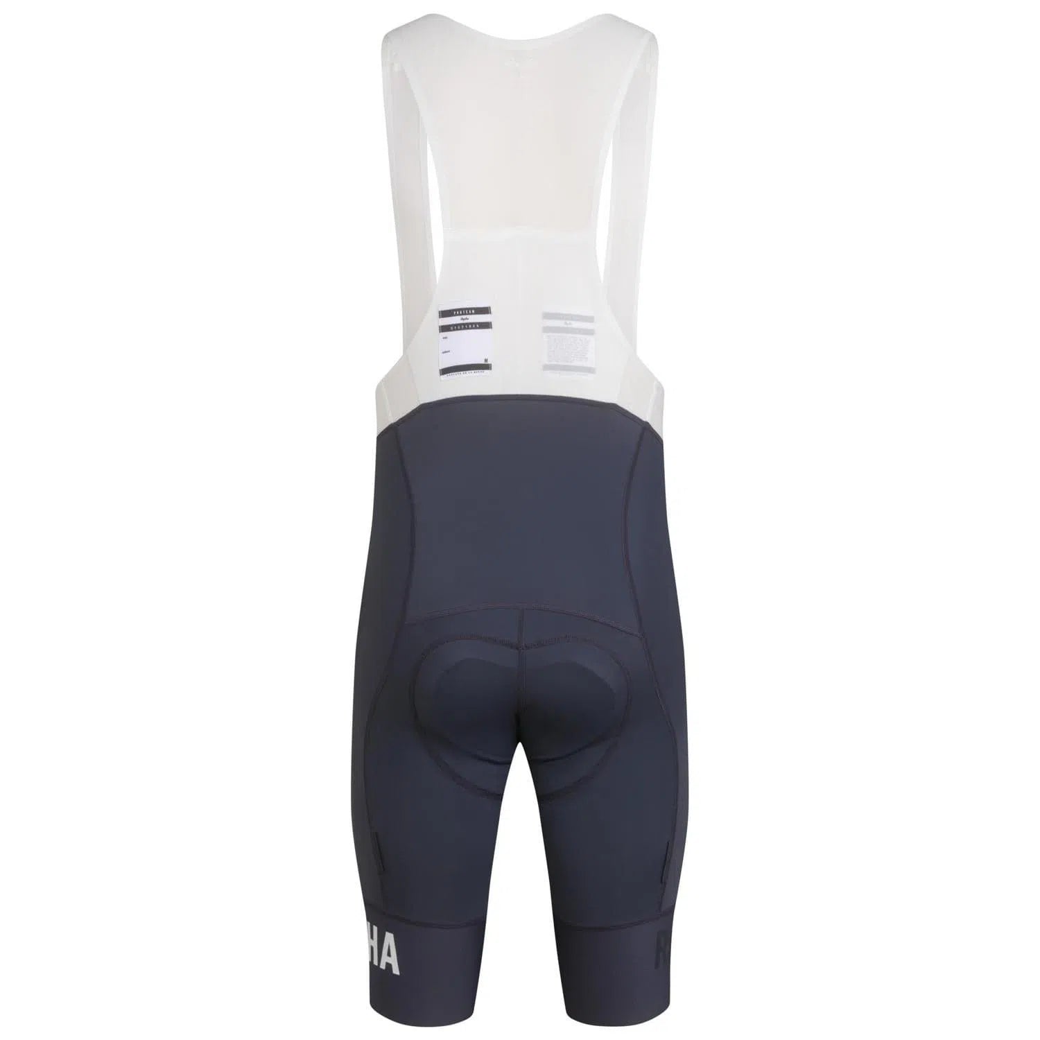 RAPHA Pro Team Bib Shorts II Long - IID Dark Grey/White-Velodrom