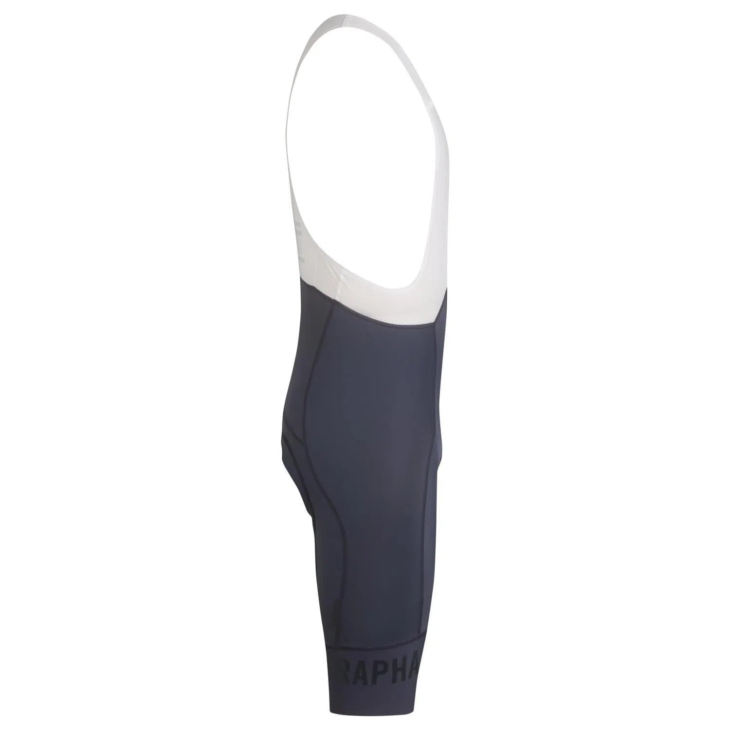 RAPHA Pro Team Bib Shorts II Long - IID Dark Grey/White-Velodrom