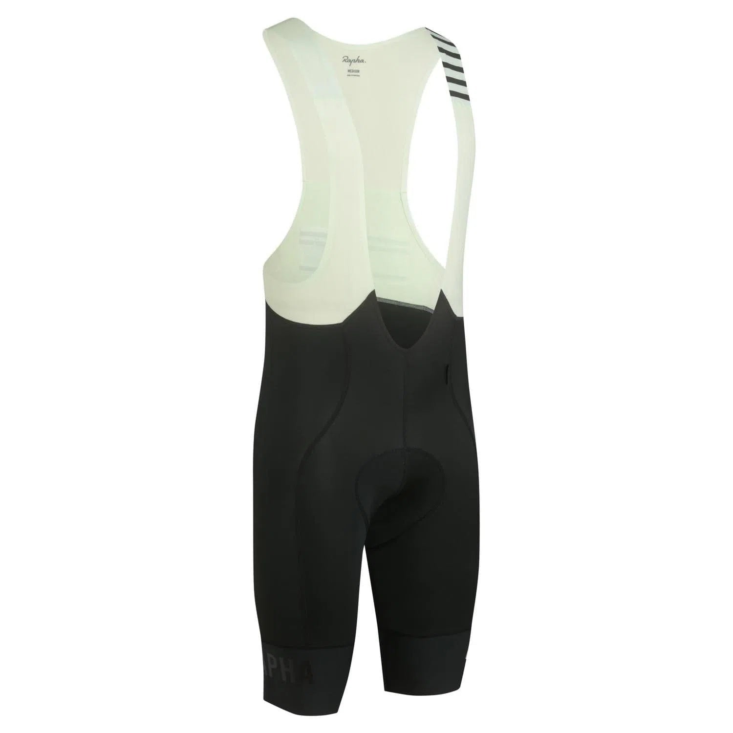 RAPHA Pro Team Bib Shorts II Long - JLC Deep Green/Light Green-Velodrom