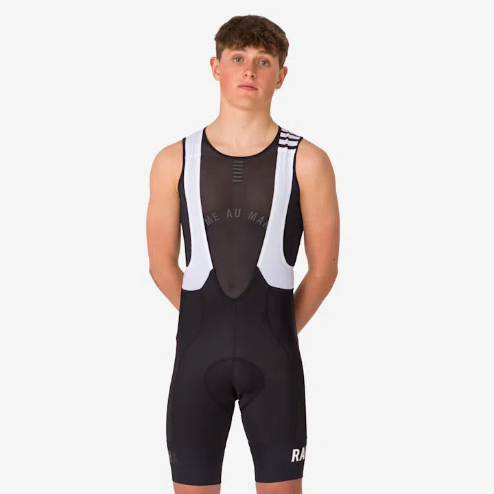 RAPHA Pro Team Bib Shorts Regular - BLW Black/White-Velodrom