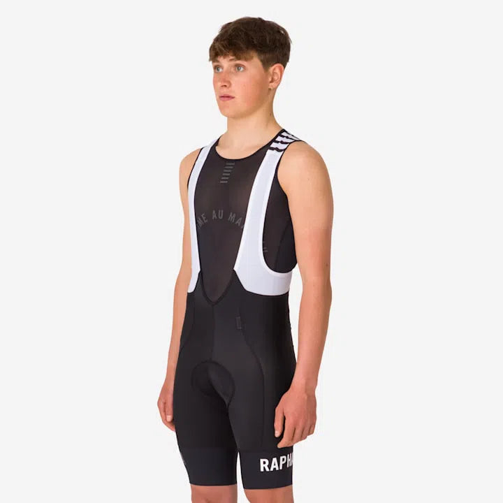 RAPHA Pro Team Bib Shorts Regular - BLW Black/White-Velodrom