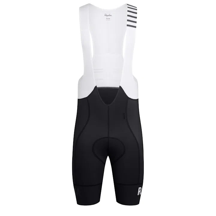 RAPHA Pro Team Bib Shorts Regular - BLW Black/White-Velodrom