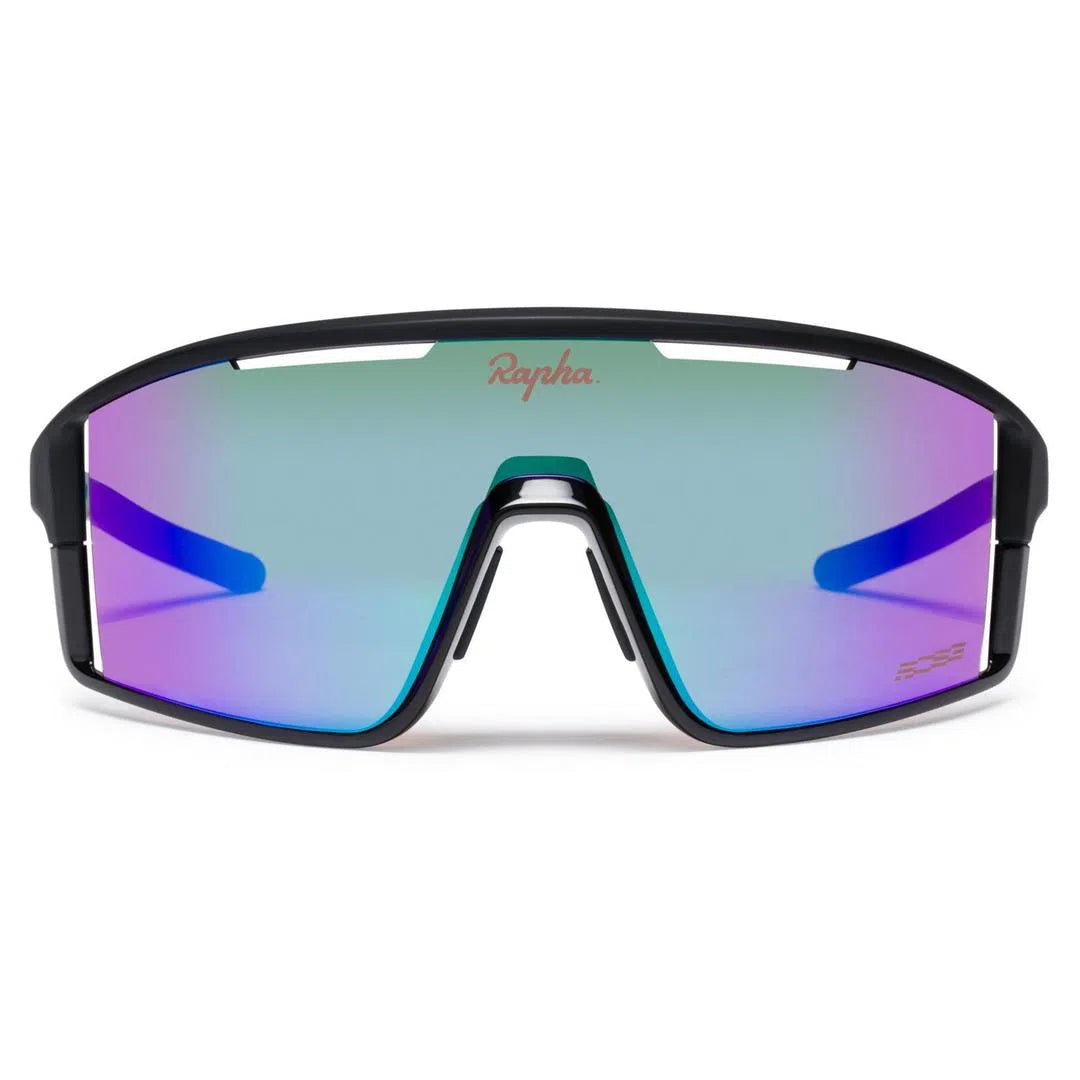 RAPHA Pro Team Full Frame Glasses - Dark Navy/Purple Green Lens-Velodrom