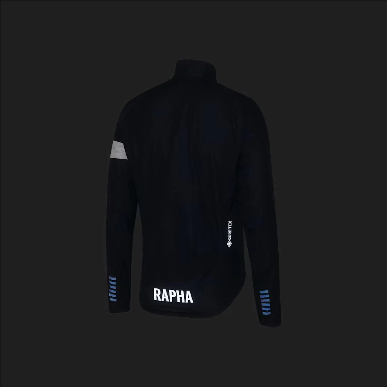 RAPHA Pro Team GORETEX Rain Jacket AW2023 - DNW Dark Navy/White-Velodrom