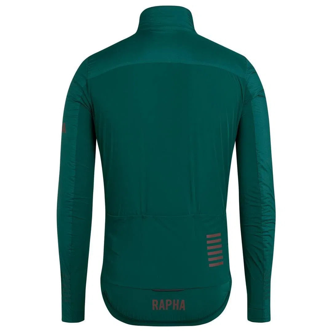 Pro Team Insulated Jacket Green Default Velodrom Barcelona 