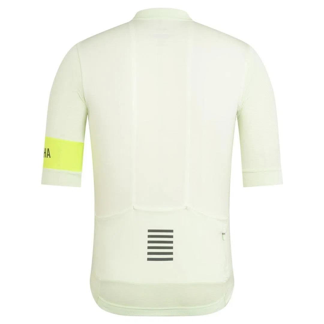 RAPHA Pro Team Jersey - LAL Light Green/Lime Green-Velodrom