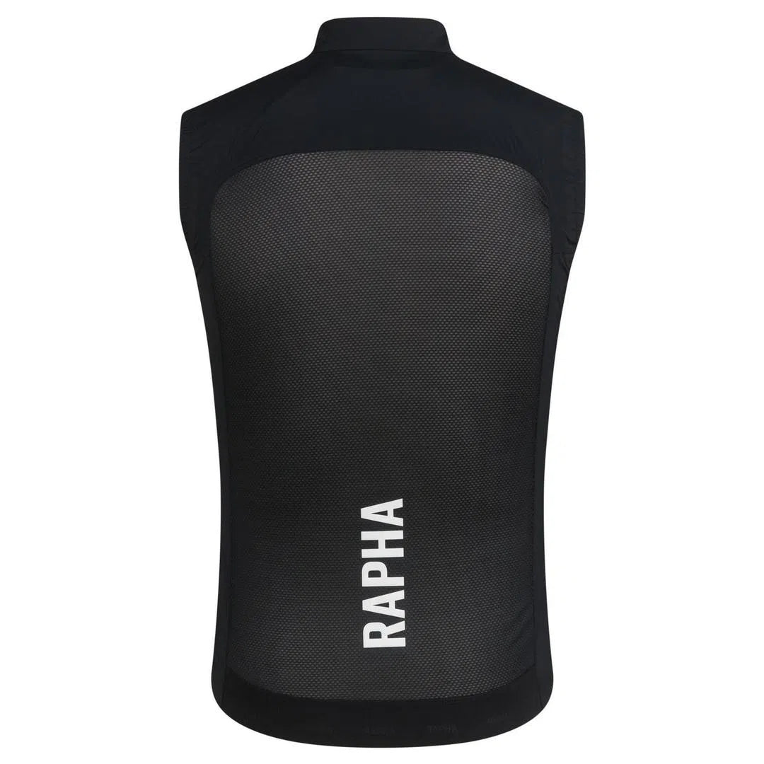 RAPHA Pro Team Lightweight Gilet AW2023 - Black-Velodrom