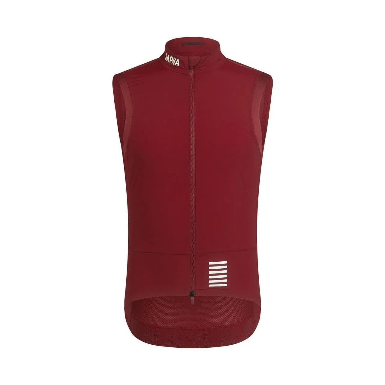 RAPHA Pro Team Lightweight Gilet - CWA Burgundy-Velodrom