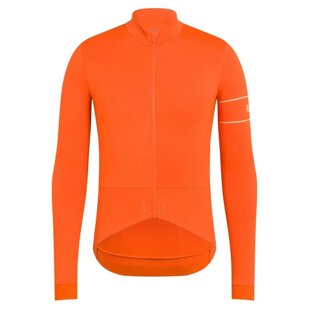 RAPHA Pro Team Long Sleeve Jersey AW2023 - SIP Orange/Peach-Velodrom