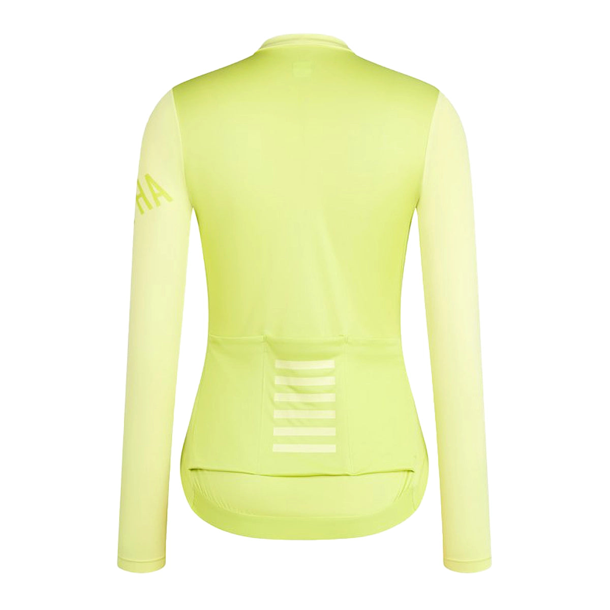 RAPHA Pro Team Long Sleeve Lightweight Women Jersey - LWL Lime Green/Bright Lime