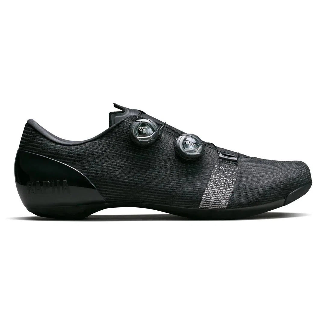 RAPHA Pro Team Road Cycling Shoes - Black-Velodrom