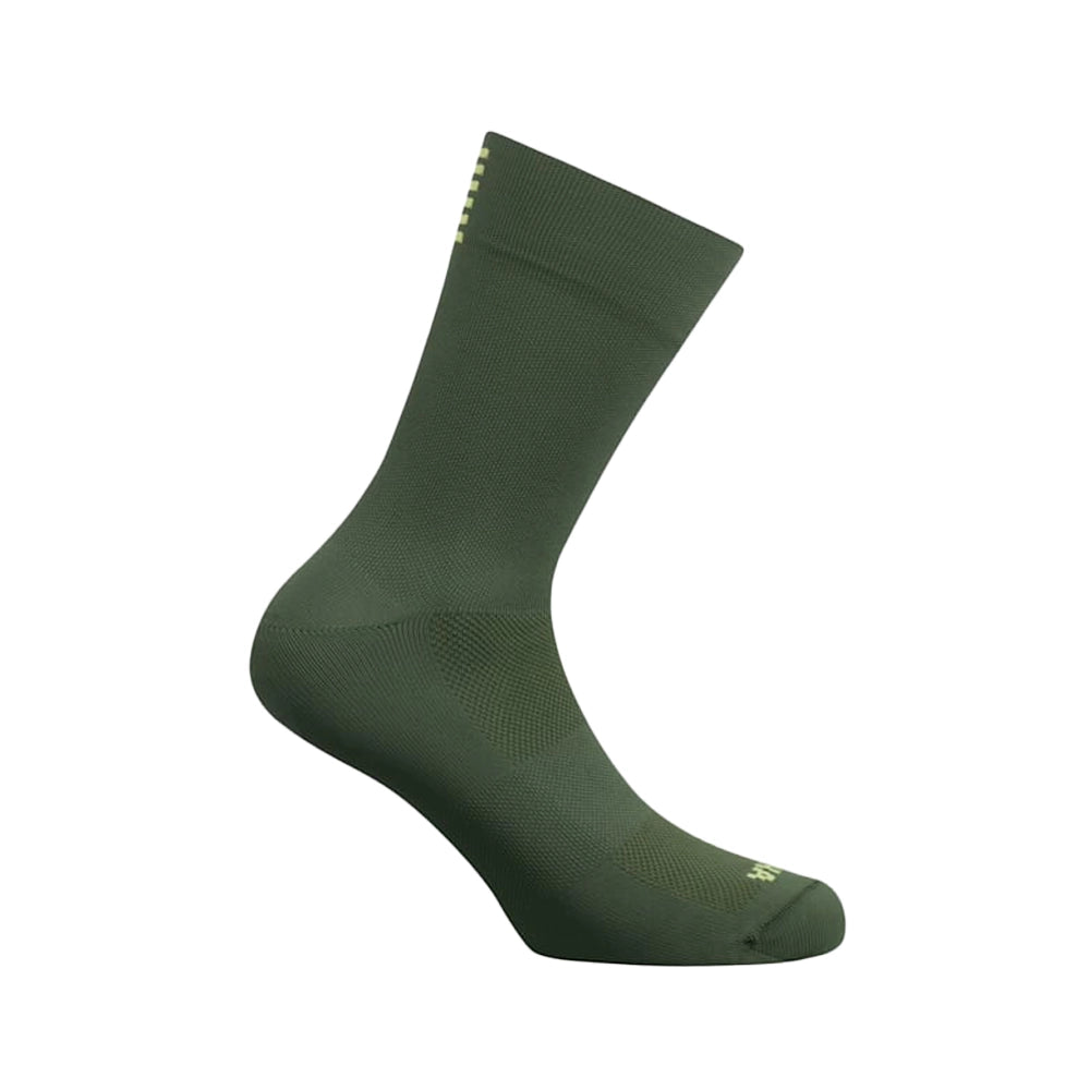 RAPHA Pro Team Socks Regular - KGL Kombu Green / Sunny Lime-Velodrom