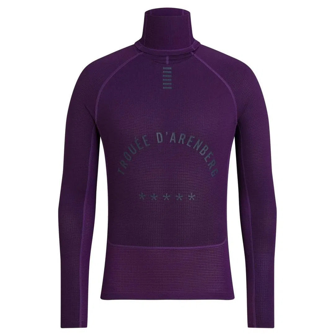 RAPHA Pro Team Thermal Base Layer Long Sleeve - Dark Purple Default Rapha 