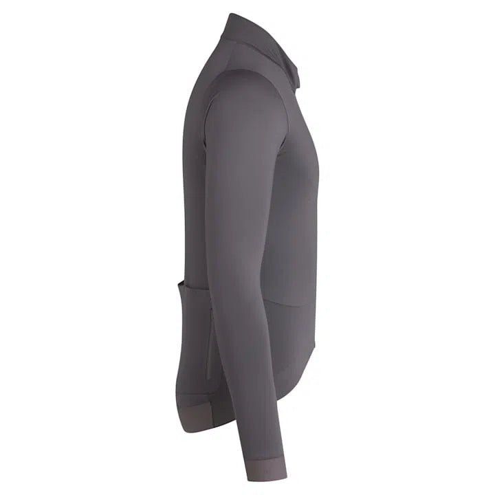 RAPHA Pro Team Thermal Long Sleeve Jersey AW23 - KSC Mushroom/Silver-Velodrom