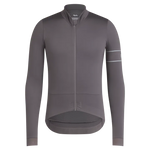 RAPHA Pro Team Thermal Long Sleeve Jersey AW23 - KSC Mushroom/Silver-Velodrom