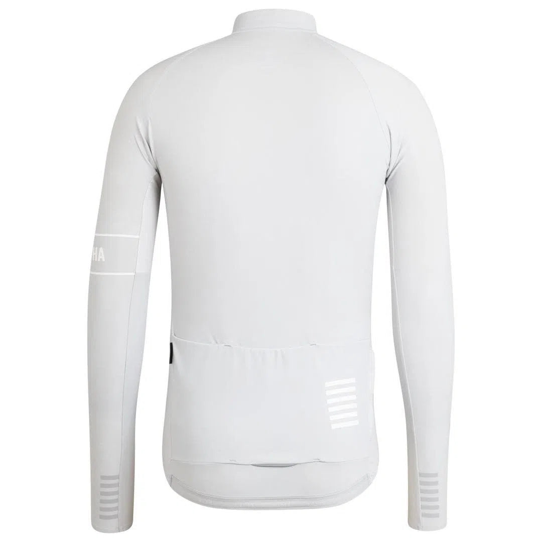 Rapha Pro Team Thermal Jersey Grey Default Velodrom Barcelona 