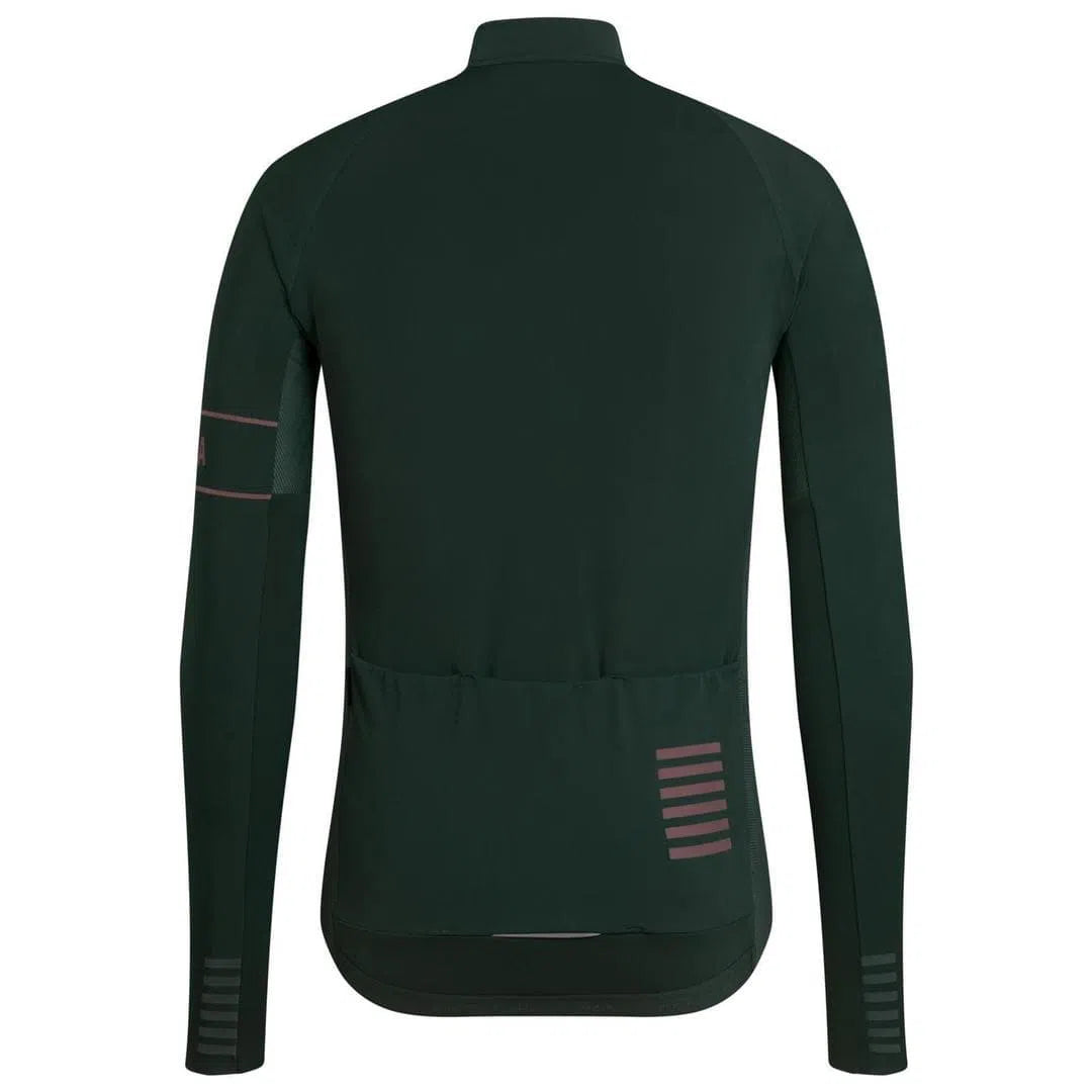 Rapha Pro Team Thermal Jersey Green Default Velodrom Barcelona 