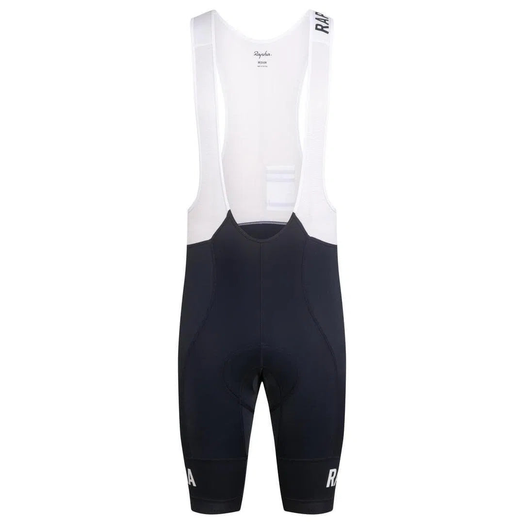 RAPHA Pro Team Training Bib Shorts - DNW Dark Navy/White Default Rapha 