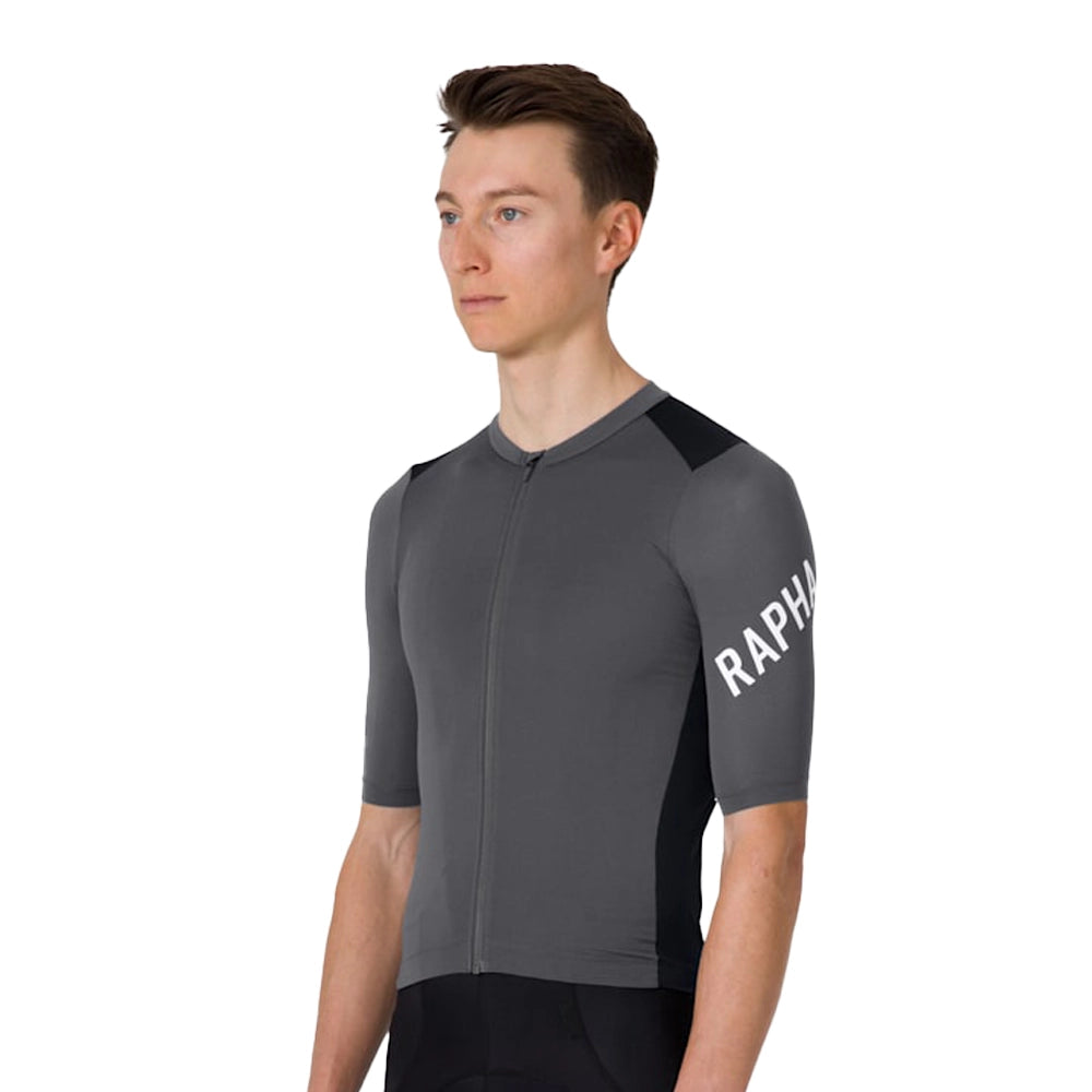 RAPHA Pro Team Training Jersey - APA Dark Grey/Black-Velodrom