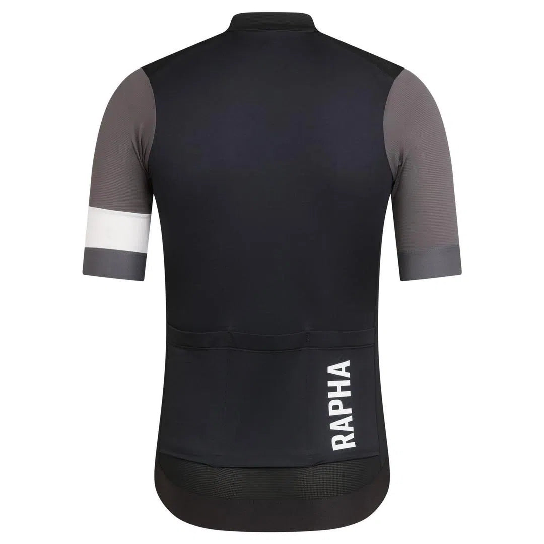 RAPHA Pro Team Training Jersey - BCB Black/Carbon Grey-Velodrom