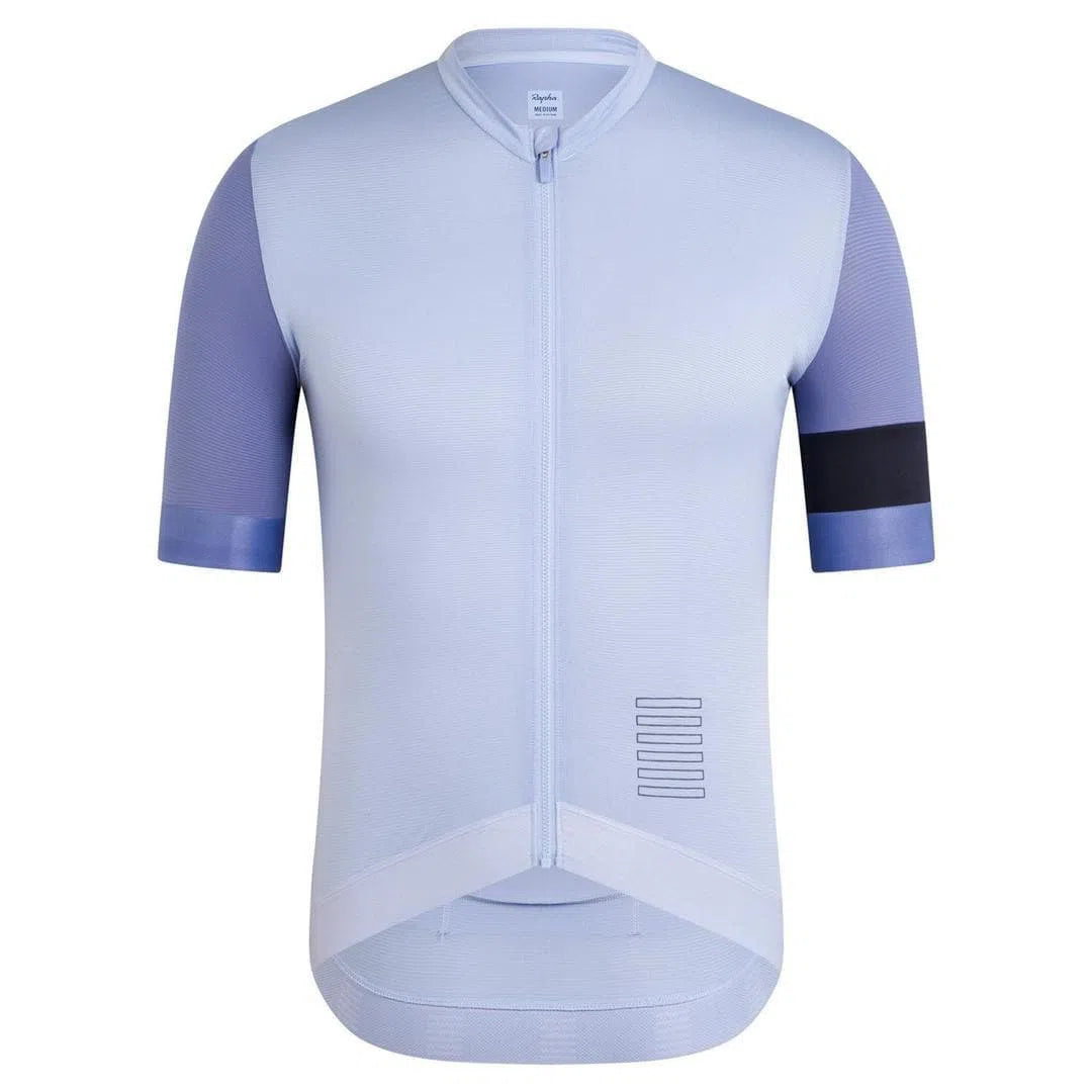 RAPHA - Pro Team Training Jersey - BVS Light Blue Grey Blue Default Velodrom Barcelona 