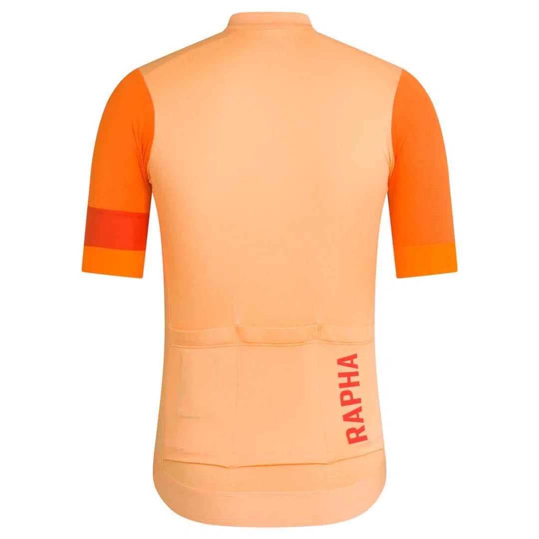 RAPHA Pro Team Training Jersey - PCO Peach/Orange-Velodrom