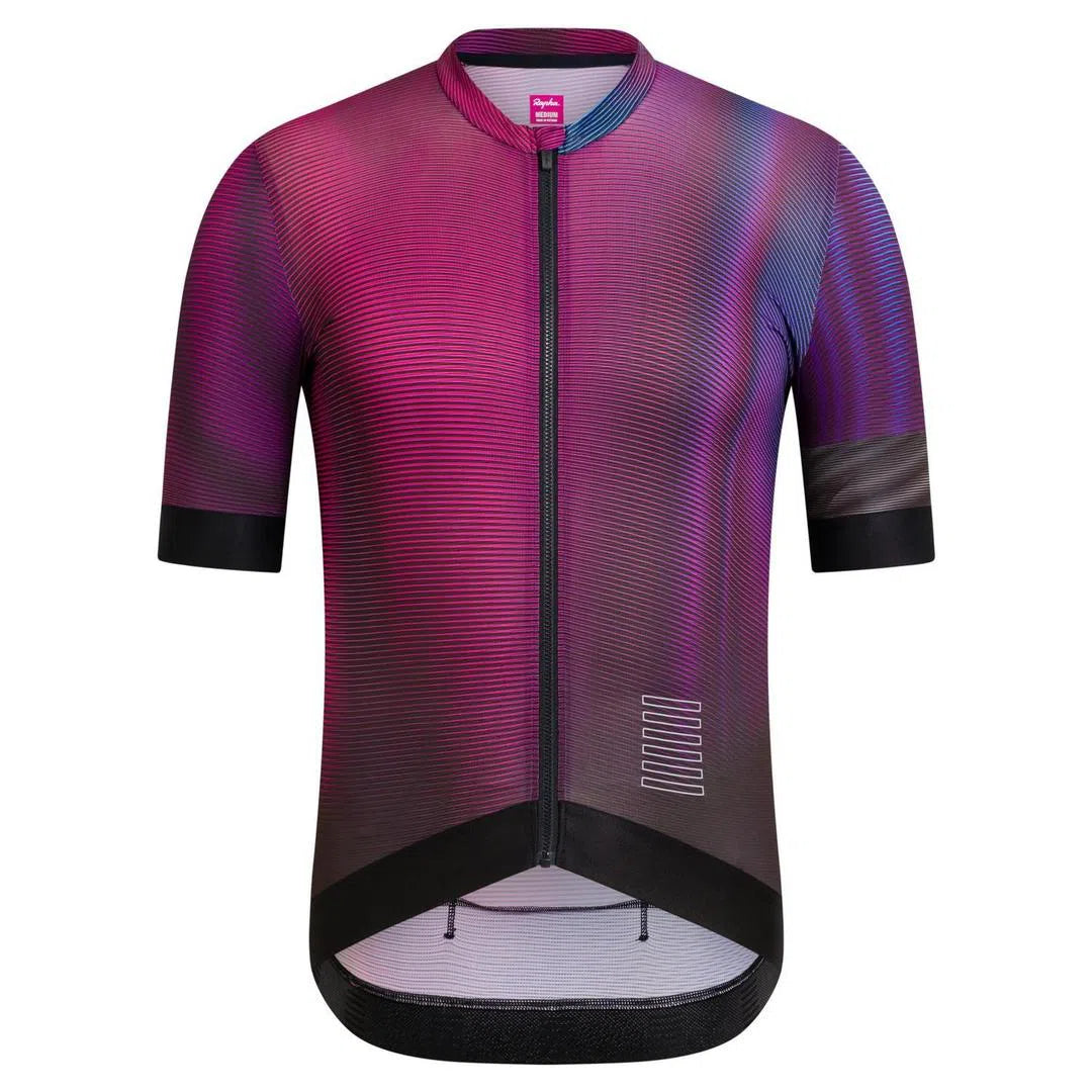 RAPHA Pro Team Training Jersey - Purple Flight Print-Velodrom