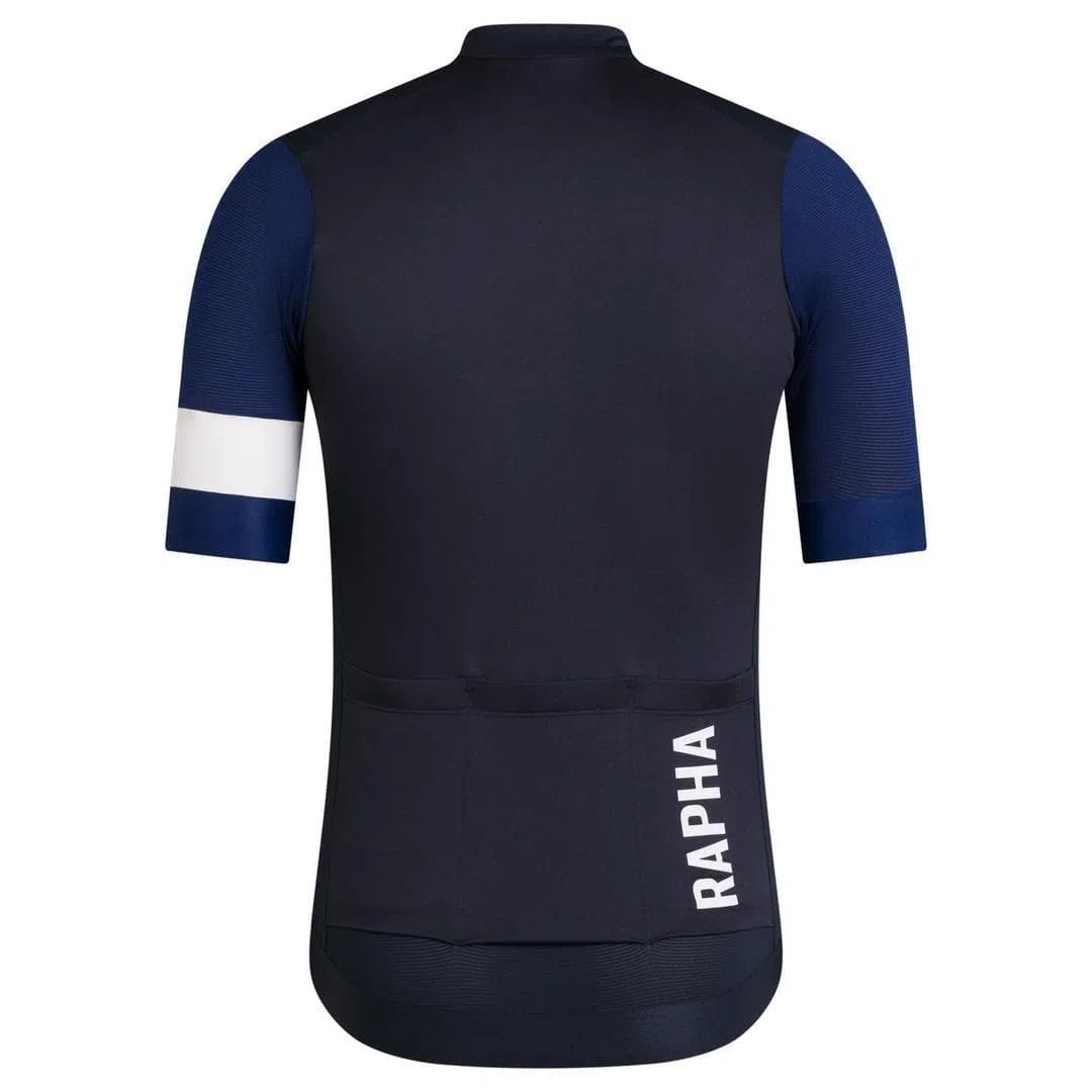 RAPHA Pro Team Training Jersey - SWW Dark-Navy/Navy/White Default Velodrom Barcelona 