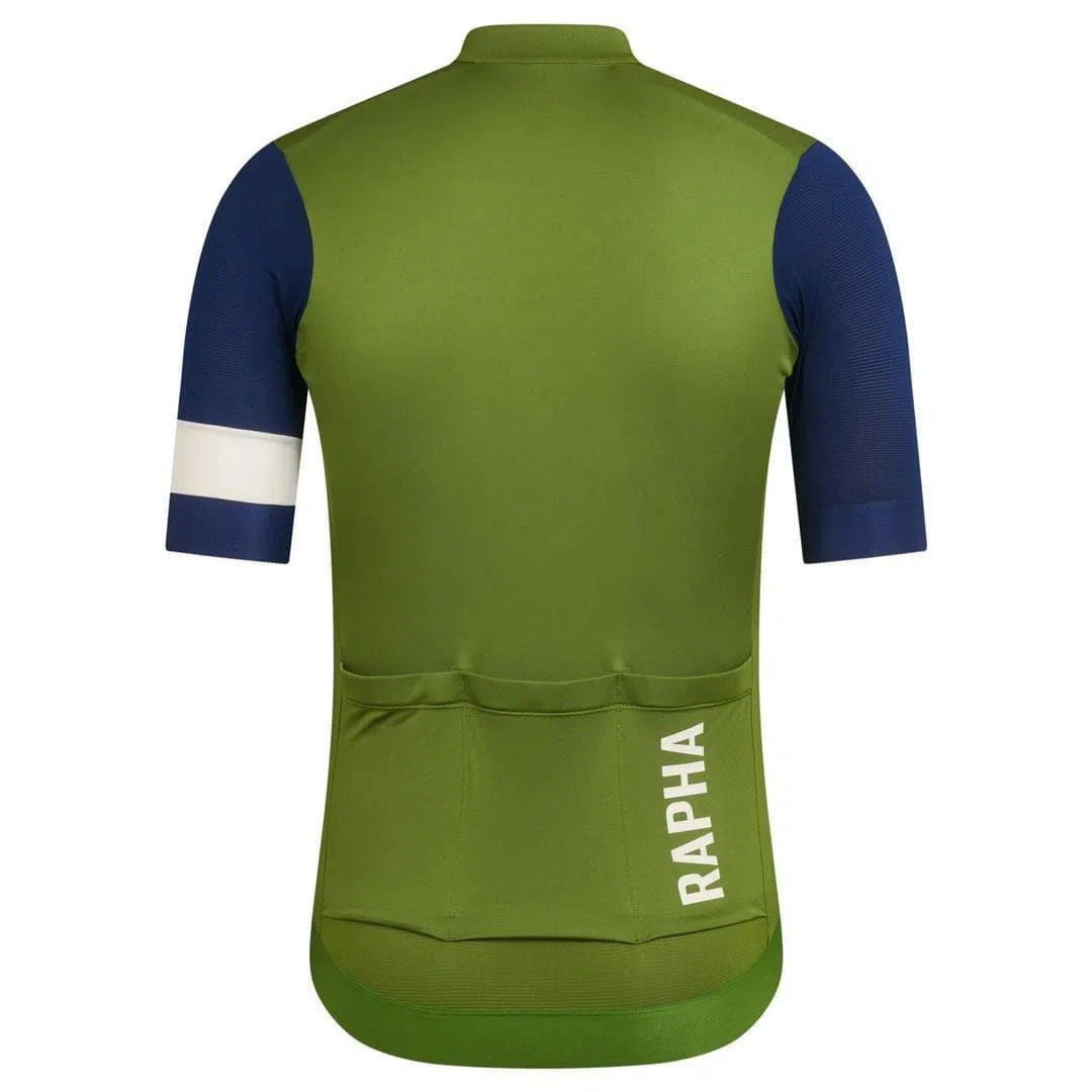 RAPHA Pro Team Training Jersey - TLM Green/Navy Default Rapha 