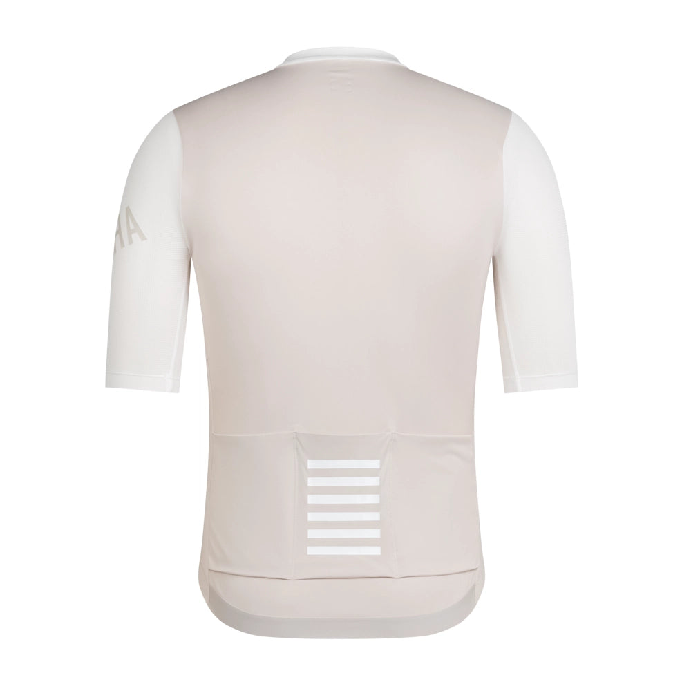 RAPHA Pro Team Training Jersey - WAS White Alyssum/Silver Gray-Velodrom