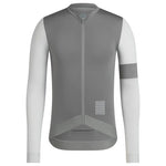 RAPHA Pro Team Training Long Sleeve Jersey AW2023 - SGL Sage Grey/Light Metal Grey-Velodrom