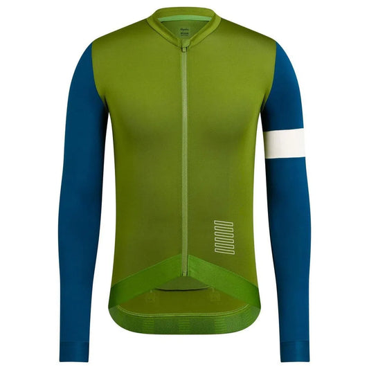 RAPHA Pro Team Training Long Sleeve Jersey - Green/Teal Default Rapha 