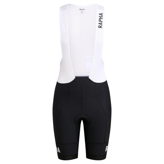 RAPHA Women Pro Team Training Bib Shorts - BLW Black/White Default Rapha 