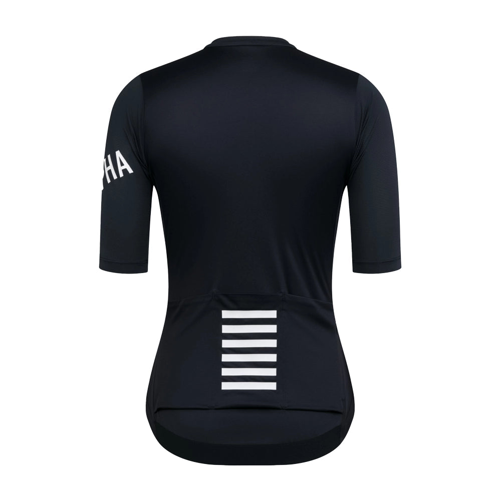 RAPHA Pro Team Training Women Jersey - BBK Black/Black-Velodrom