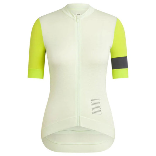 RAPHA Pro Team Training Women Jersey - LAL Light Green/Lime Green-Velodrom