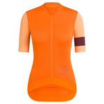 RAPHA Pro Team Training Women Jersey - VOP Orange/Peach-Velodrom