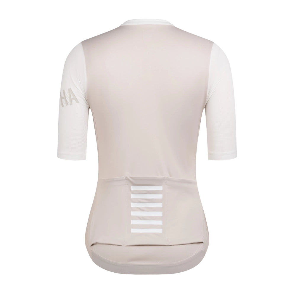 RAPHA Pro Team Training Women Jersey - WAS White Alyssum/Silver Gray-Velodrom