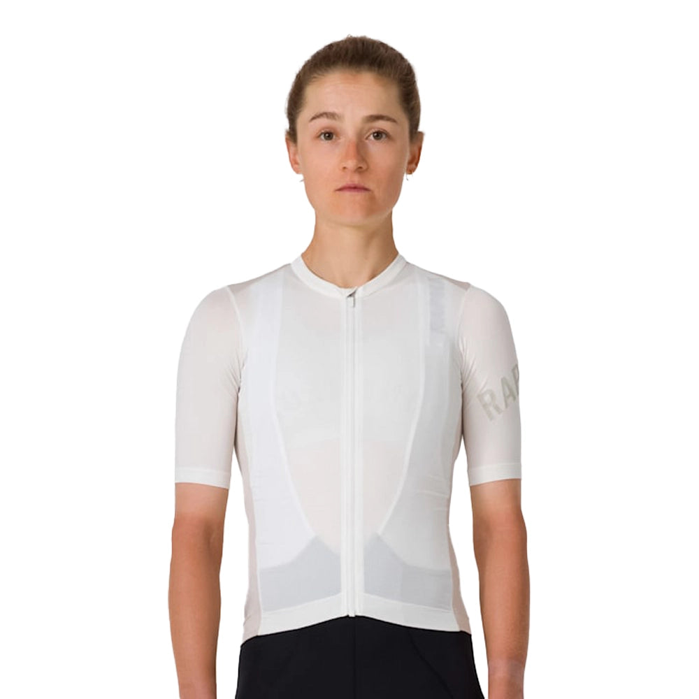 RAPHA Pro Team Training Women Jersey - WAS White Alyssum/Silver Gray-Velodrom