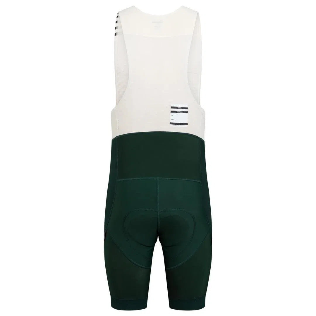 RAPHA Pro Team Winter Bib Shorts - SBC Dark Green Default Rapha 