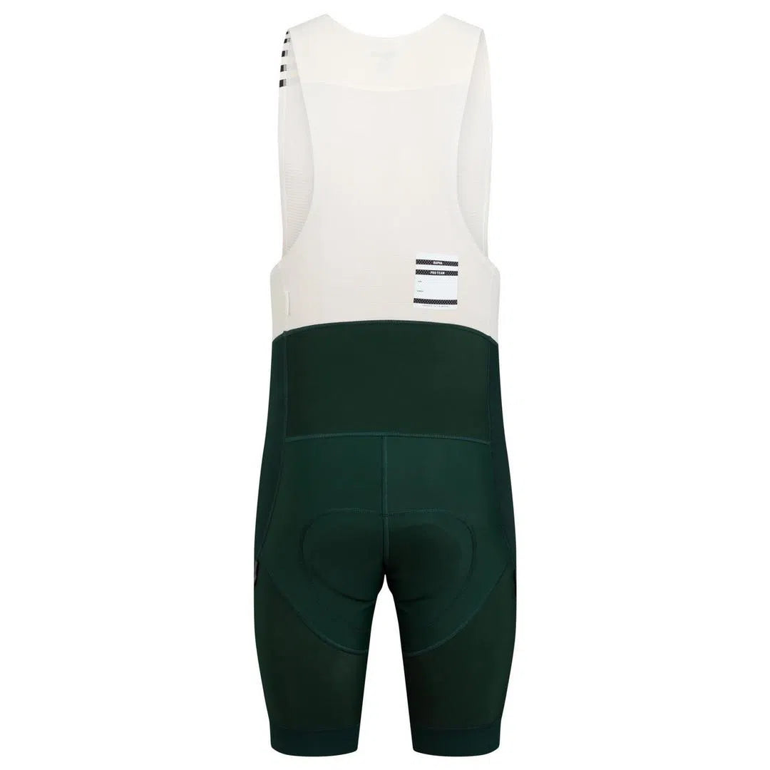 RAPHA Pro Team Winter Bib Shorts - SBC Dark Green-Velodrom