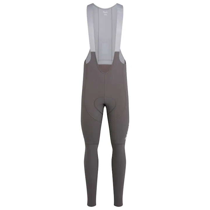 RAPHA Pro Team Winter Bib Tights with Pad II AW2023 - KSC Mushroom/Silver-Velodrom