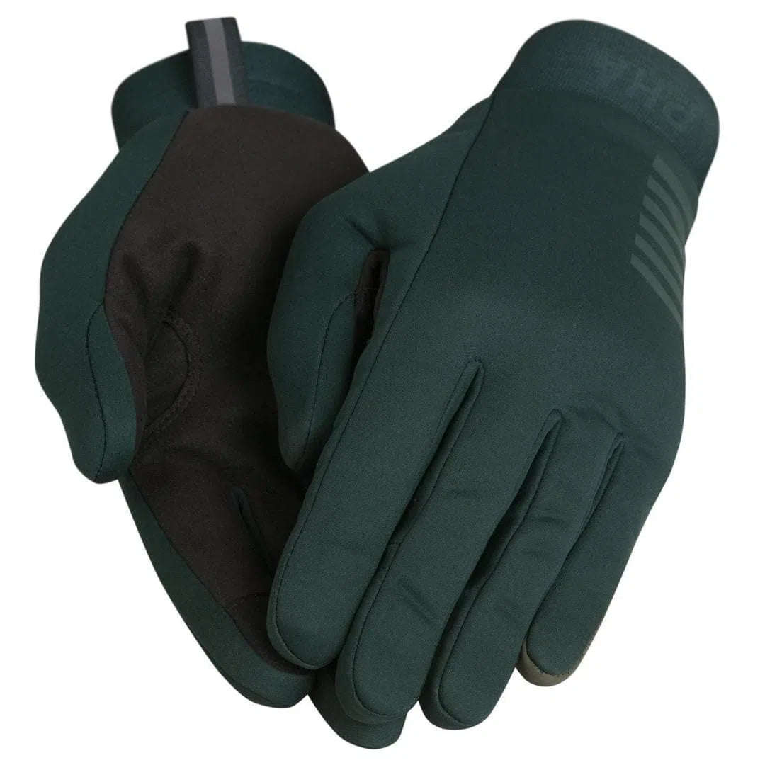 RAPHA Pro Team Winter Gloves - Dark Green Default Rapha 