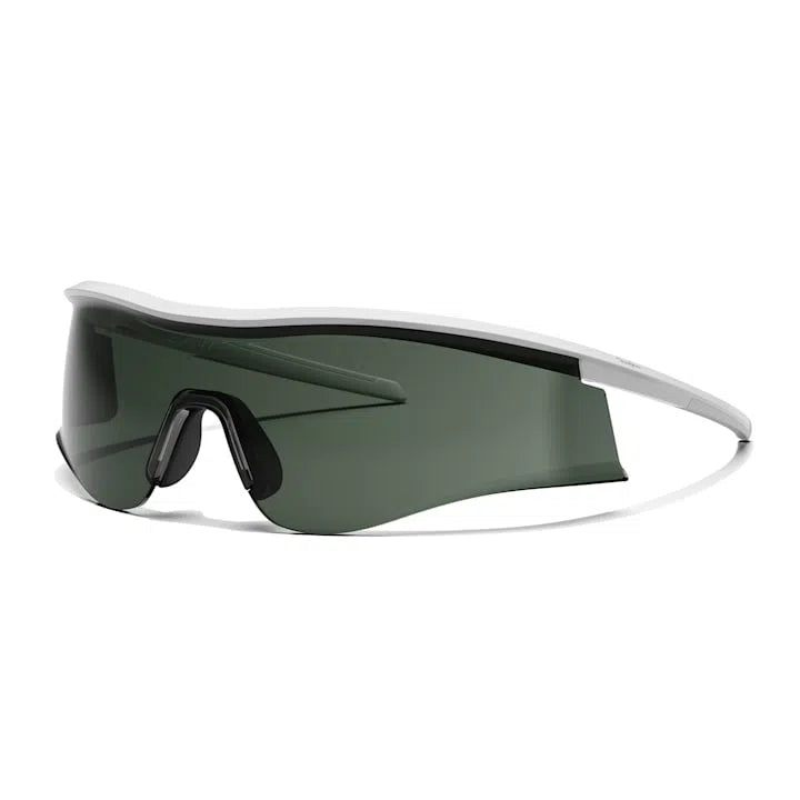 RAPHA Reis Glasses - WGR White/Green-Velodrom